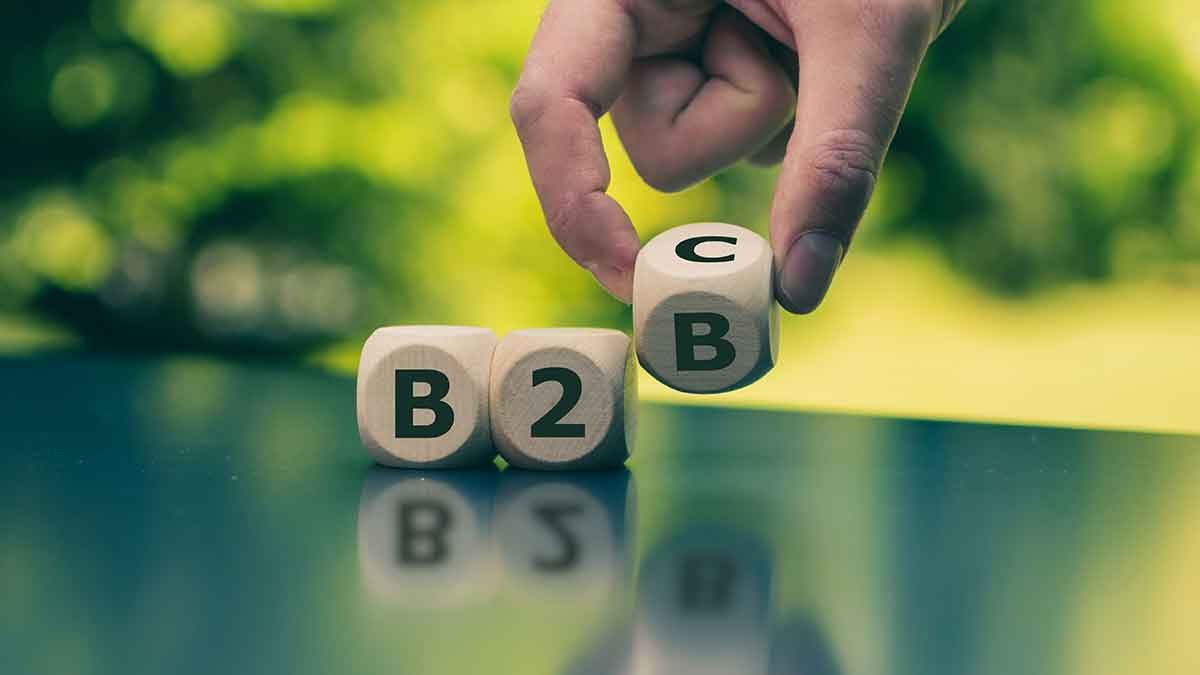 الفرق بين b2b و b2c