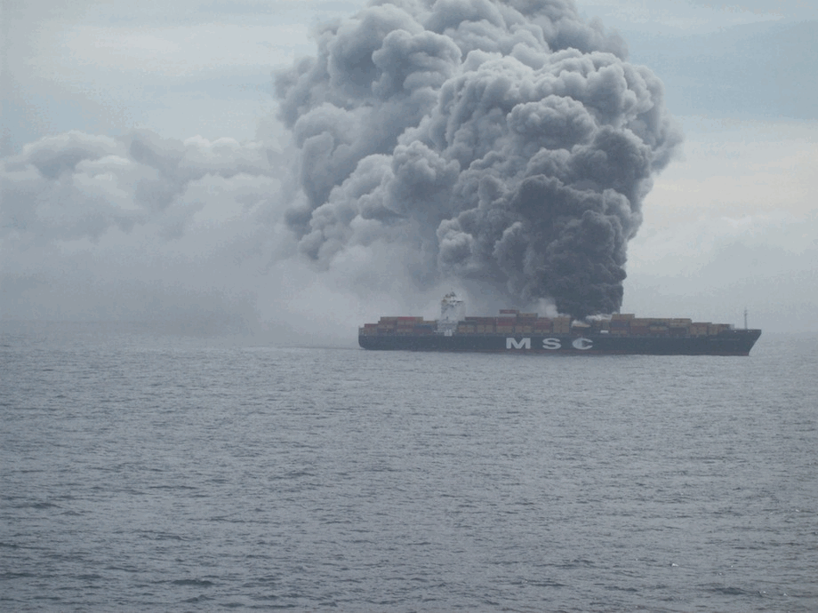 حوادث الشحن البحري