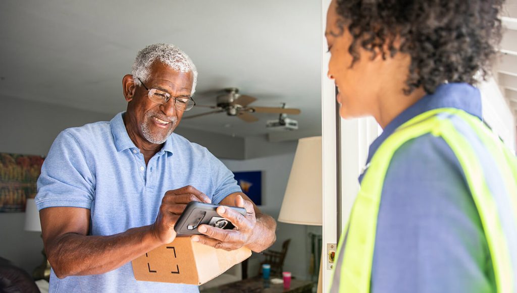 شحن البضائع مباشرة إلى المستهلك